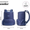 image:imageFit amp Fresh Insulated Backpack Soft Cooler  LeakResistant Beach amp Travel Bag for Women 24 Can Capacity Picnic amp Cooler BagMidnight Blue