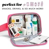 image:imageFit amp Fresh Insulated Belt Bag Leakproof Cooler Fanny Pack for WomenHot Pink