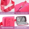 image:imageFit amp Fresh Insulated Belt Bag Leakproof Cooler Fanny Pack for WomenHot Pink