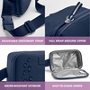 image:imageFit amp Fresh Insulated Belt Bag Leakproof Cooler Fanny Pack for WomenMidnight Blue