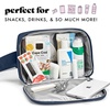 image:imageFit amp Fresh Insulated Belt Bag Leakproof Cooler Fanny Pack for WomenMidnight Blue