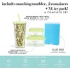 image:imageFit amp Fresh Lunch Bag For Women Insulated Womens Lunch Bag For Work Leakproof amp StainResistant Large Lunch Box For Women With Containers Tumbler and Ice Pack Zipper Closure Wichita Bag RainbowPalm Leaves