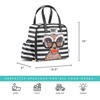 image:imageFit amp Fresh Lunch Bag For Women Insulated Womens Lunch Bag For Work Leakproof amp StainResistant Large Lunch Box For Women With Containers Tumbler and Ice Pack Zipper Closure Wichita Bag RainbowBW Glam Cat