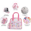 image:imageFit amp Fresh Lunch Bag For Women Insulated Womens Lunch Bag For Work Leakproof amp StainResistant Large Lunch Box For Women With Containers Tumbler and Ice Pack Zipper Closure Wichita Bag RainbowRainbow