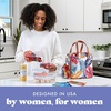 image:imageFit amp Fresh Lunch Bag For Women Insulated Womens Lunch Bag For Work Leakproof amp StainResistant Large Lunch Box For Women With Containers Tumbler and Ice Pack Zipper Closure Wichita Bag RainbowWhite Cloud Forest