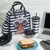image:imageFit amp Fresh Lunch Bag For Women Insulated Womens Lunch Bag For Work Leakproof amp StainResistant Large Lunch Box For Women With Containers Tumbler and Ice Pack Zipper Closure Wichita Bag RainbowBW Glam Cat