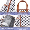 image:imageFit amp Fresh Lunch Bag For Women Insulated Womens Lunch Bag For Work Leakproof amp StainResistant Large Lunch Box For Women With Containers Tumbler and Ice Pack Zipper Closure Wichita Bag RainbowWhite Dot