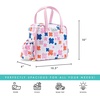 image:imageFit amp Fresh Lunch Bag For Women Insulated Womens Lunch Bag For Work Leakproof amp StainResistant Large Lunch Box For Women With Containers Tumbler and Ice Pack Zipper Closure Wichita Bag RainbowX Marks the Spot