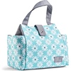 image:imageFit amp Fresh Lunch Bag For Women Insulated Womens Lunch Bag For Work Leakproof amp StainResistant Large Lunch Box For Women With Containers and Matching Tumbler Snap Closure Westport Bag AquaAqua Dogwood