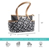 image:imageFit amp Fresh Navarto Adult Insulated Lunch Bag with Side Pouches amp Carry Handles Complete Lunch Kit Includes Matching Tumbler amp Container Black LargeBlack