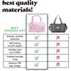 image:imageFit amp Fresh Neoprene Duffel Bag for Travel Weekender Carry On Approved  Expandable Duffle w Crossbody Strap Extra Storage Pockets  Zip Pocket  Gym Bag Overnight Bag Hospital Bag Men amp WomenBallet Pink