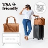 image:imageFit amp Fresh Neoprene Duffel Bag for Travel Weekender Carry On Approved  Expandable Duffle w Crossbody Strap Extra Storage Pockets  Zip Pocket  Gym Bag Overnight Bag Hospital Bag Men amp WomenRust Copper