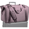 image:imageFit amp Fresh Neoprene Duffel Bag for Travel Weekender Carry On Approved  Expandable Duffle w Crossbody Strap Extra Storage Pockets  Zip Pocket  Gym Bag Overnight Bag Hospital Bag Men amp WomenElderberry