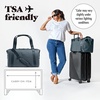 image:imageFit amp Fresh Neoprene Duffel Bag for Travel Weekender Carry On Approved  Expandable Duffle w Crossbody Strap Extra Storage Pockets  Zip Pocket  Gym Bag Overnight Bag Hospital Bag Men amp WomenBasalt