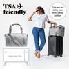 image:imageFit amp Fresh Neoprene Duffel Bag for Travel Weekender Carry On Approved  Expandable Duffle w Crossbody Strap Extra Storage Pockets  Zip Pocket  Gym Bag Overnight Bag Hospital Bag Men amp WomenHeather Gray