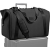 image:imageFit amp Fresh Neoprene Duffel Bag for Travel Weekender Carry On Approved  Expandable Duffle w Crossbody Strap Extra Storage Pockets  Zip Pocket  Gym Bag Overnight Bag Hospital Bag Men amp WomenBlack