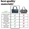 image:imageFit amp Fresh Neoprene Duffel Bag for Travel Weekender Carry On Approved  Expandable Duffle w Crossbody Strap Extra Storage Pockets  Zip Pocket  Gym Bag Overnight Bag Hospital Bag Men amp WomenBasalt