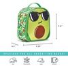 image:imageFit amp Fresh Novelty Insulated Lunch Box Pineapple Unisex Meal Holder Polyester 11 x 8 x 6 inAvocado