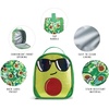 image:imageFit amp Fresh Novelty Insulated Lunch Box Pineapple Unisex Meal Holder Polyester 11 x 8 x 6 inAvocado