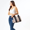 image:imageFit amp Fresh Sanibel Adult Insulated Lunch Bag with Side Pouch amp Carry Handles Complete Lunch Kit Includes 2 Containers Cheetah LargeCheetah