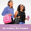 image:imageFit amp Fresh Shaker Bottle Leak Proof Sports Blender Bottle for Protein Mix For Women Durable Protein Shaker Cup 24 ozwith Unique Agitator for Smooth Mixing MauveMauve Purple