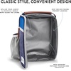 image:imageFoundry by Fit  Fresh Thayer Insulated Lunch Bag with 2 Food Containers amp 18oz Stainless Steel Tumbler Reusable Lunch Box Mini Cooler Bag Perfect for Work College PicnicsBlue