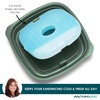image:imageRachael Ray Salad Container For Lunch Salad Lunch Container For Adults Salad Bowl Kit With Compartments For Salad Dressing amp Toppings Includes Ice PackSoup  Sandwich Set  Green