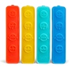 image:imageCool Coolers by Fit amp Fresh Kids Icicle Lunch Box Ice Pack Sticks Icicle Ice Sticks for Lunch Bags and Coolers Lunch Ice Pack Sticks Reusable SpaceSaving Multicolored Smile Icicles 4PKMulti Smiles