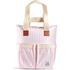 image:imageFit amp Fresh Foundry Wine Carrier Bag amp Soft Cooler Bag Insulated Leak Proof Large Soft Sided Cooler Bag 6 Bottle Wine Bag With Removable Divider For Beach Picnics and Travel CamoBlush Vineyard Stripe
