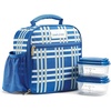 Blue Pistachio Plaid