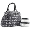 image:imageFit amp Fresh Lunch Bag For Women Insulated Womens Lunch Bag For Work Leakproof amp StainResistant Large Lunch Box For Women With Expandable Bottle Pocket Zipper Closure Laketown Bag Cheetah TumblerBlack Geo