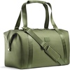 image:imageFit amp Fresh Neoprene Duffel Bag for Travel Weekender Carry On Approved  Expandable Duffle w Crossbody Strap Extra Storage Pockets  Zip Pocket  Gym Bag Overnight Bag Hospital Bag Men amp WomenMoss Green