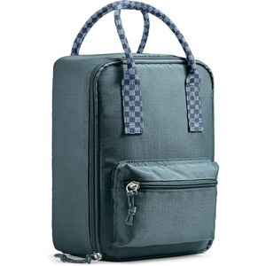 image:imageFit amp Fresh Connor Insulated Kids Lunch Box for School amp Daycare  Easy Carry Handle Front Zip Pocket BPAFree EasytoClean  Kids Lunch Bag Back to School Preschool KindergartenBoulder Gray