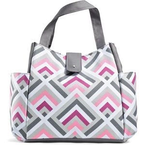 image:imageFit amp Fresh Lunch Bag For Women Insulated Womens Lunch Bag For Work Leakproof amp StainResistant Large Lunch Box For Women With Containers and Matching Tumbler Snap Closure Westport Bag AquaMagenta