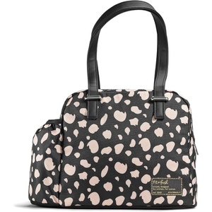 image:imageFit amp Fresh Lunch Bag For Women Insulated Womens Lunch Bag For Work Leakproof amp StainResistant Large Lunch Box For Women With Expandable Bottle Pocket Zipper Closure Laketown Bag Cheetah TumblerBlack Cheetah