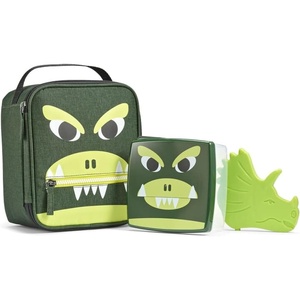 image:imageFit amp Fresh Novelty Insulated Lunch Box Pineapple Unisex Meal Holder Polyester 11 x 8 x 6 inDinosaur