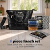 image:imageFit amp Fresh Eliana Lunch Tote Insulated Lunch Bag wIce Packs ContainersBlack