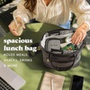 image:imageFit amp Fresh Eliana Lunch Tote Insulated Lunch Bag wIce Packs ContainersBlack