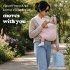 image:imageFit amp Fresh Insulated Bottle amp Beyond Bag  Baby Bottle Cooler wIce PacksBlue Cornflower Flowers