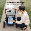 image:imageFit amp Fresh Insulated Bottle amp Beyond Bag  Baby Bottle Cooler wIce PacksBlue Cornflower Flowers