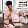 image:imageFit amp Fresh Insulated Bottle amp Beyond Bag  Baby Bottle Cooler wIce PacksPink Dainty Floral