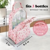 image:imageFit amp Fresh Insulated Bottle amp Beyond Bag  Baby Bottle Cooler wIce PacksPink Dainty Floral