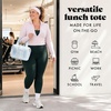 image:imageFit amp Fresh Remi Neoprene Lunch Bag for Women wIce Pack amp ContainersBlue Wallpaper Bows