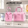 image:imageFit amp Fresh Remi Neoprene Lunch Bag for Women wIce Pack amp ContainersPink