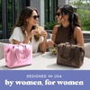 image:imageFit amp Fresh Remi Neoprene Lunch Bag for Women wIce Pack amp ContainersPink