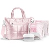 image:imageFit amp Fresh Eliana Lunch Tote Insulated Lunch Bag wIce Packs ContainersPink