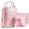 image:imageFit amp Fresh Insulated Bottle amp Beyond Bag  Baby Bottle Cooler wIce PacksPink Dainty Floral