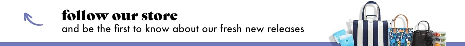 Fit+Fresh | Cool Coolers Slim Ice Packs Practical Insulated Gear Designed for Busy Everyday Life